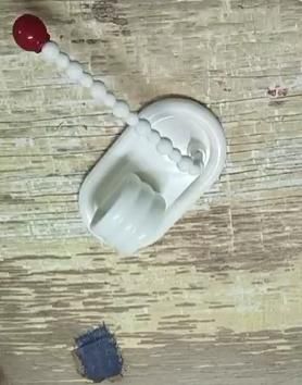 Self Adhesive Wall Mounted Headband Hook No Drill Punch Free Hair Accessories Organizer