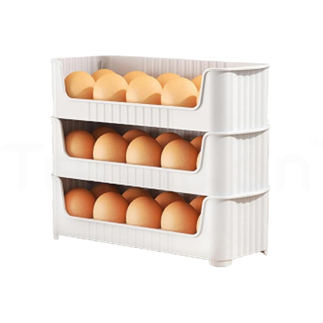 Stackable Egg Tray Set of 3