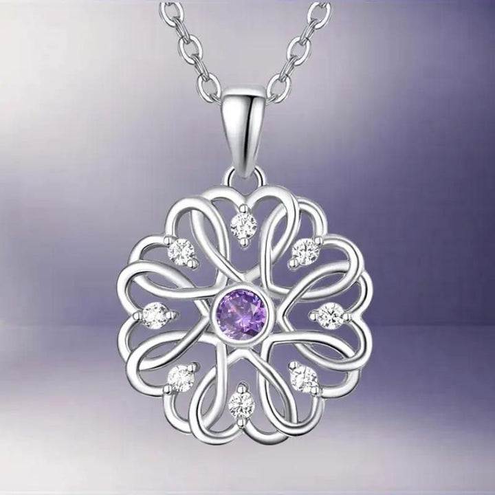 Silver Birthstone Pendant