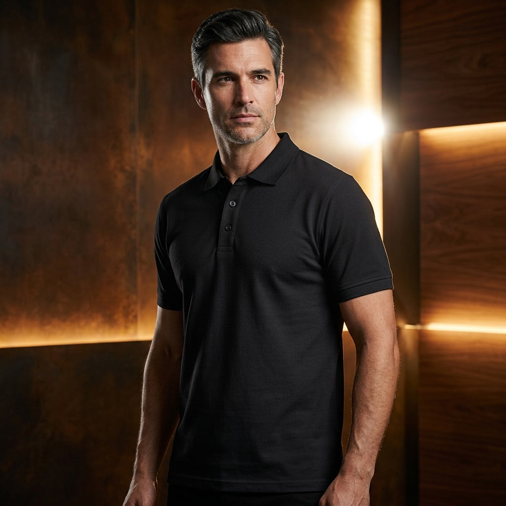 Men’s Solid Polo T-Shirt (Pack of 3)